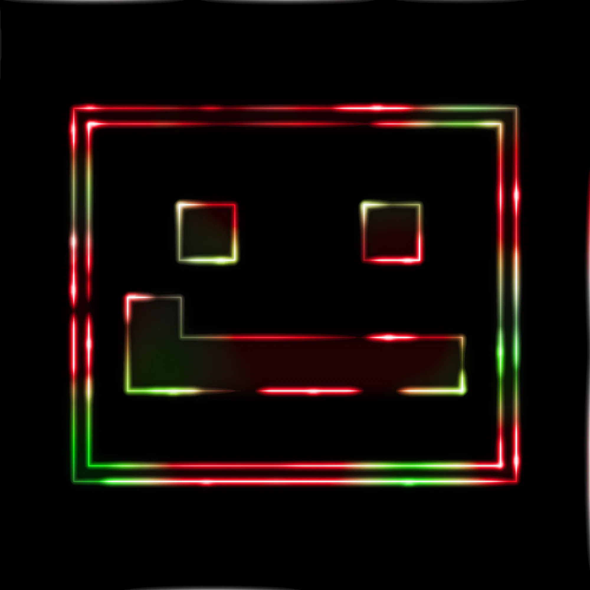 Calmy Jane glowing neon logo
